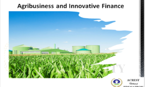 Agribusiness and Innovative Finance