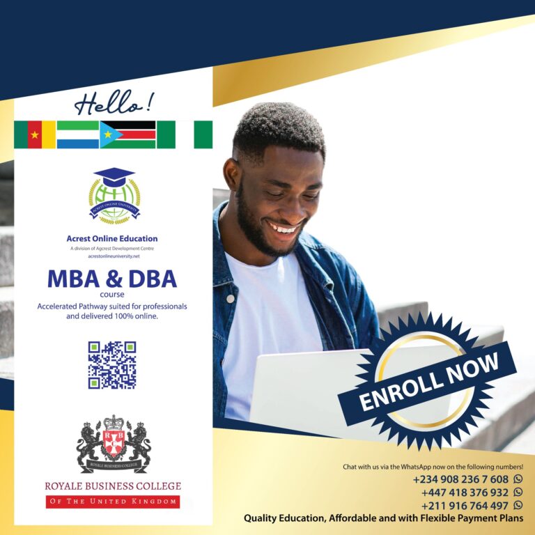 Global MBA in Business Management